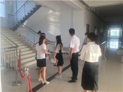 邑区教育系统招教考试在我校圆满结束